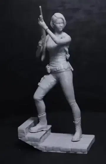 스케일 1/24 바이오하자드 질 발렌타인 레진 키트