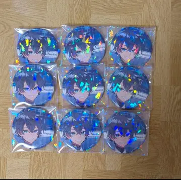 컬러풀피치 카라피치 파라다이스 나오키리 캔뱃지 9개 세트