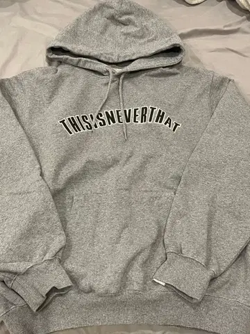 thisisneverthat 그레이 후드티