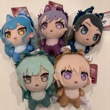 뱅드림 쁘띠슈 Ave Mujica 오오카미 ver. 5종 세트