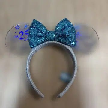도쿄디즈니씨 25주년 SparklingJubilee 머리띠