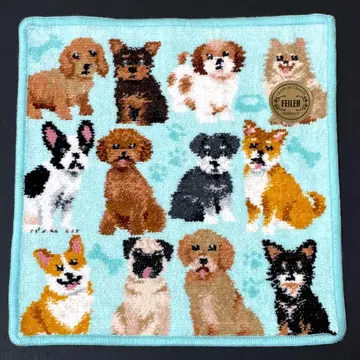 FEILER 페이러 손수건 마이큐트퍼피 강아지