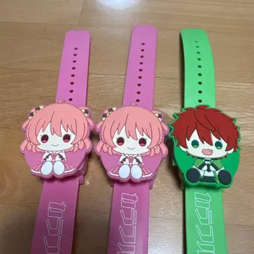 컬러풀 피치 디지털 시계 노아상 쟈파파