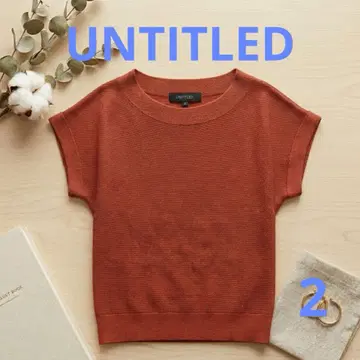 언타이틀 프렌치 슬리브 니트 2 테라코타 완판템