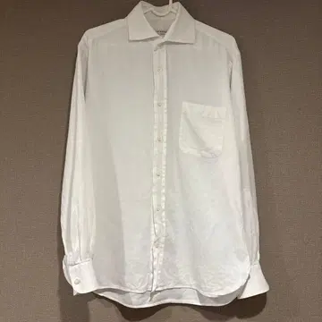 가이 로버 GUY ROVER 화이트 긴팔 셔츠 38/15