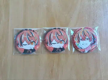 크로노바 우루미야 캔뱃지 세트