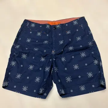 GOWEST 하프 팬츠 숏팬츠 올 패턴 네이비 30