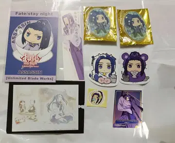 Fate 어쌔신 사사키 코지로 배지 브로마이드 포스카 책갈피 스티커
