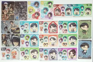 진격의 거인 메탈 카드 씰 마그넷 묶음 판매