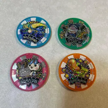 요괴워치 메달 4개 세트