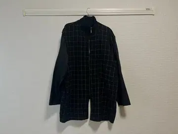 조르지오 아르마니 체크 무늬 이너 자켓