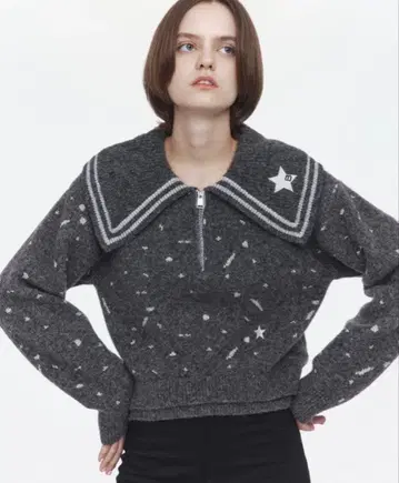 Bibiy. MAISON BIBIY. STAR KNIT 그레이