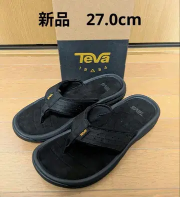 새상품 남성용 TEVA LANGDON FLIP 랜드 플립 블랙
