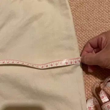 45rpm 와이드 이지 팬츠 베이지