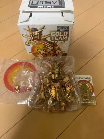 QMSV mini GOLD 시크릿 버닝 건담 하이퍼 모드