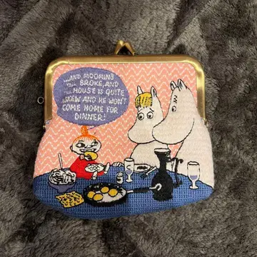 [ 익명 배송 ] 무민 리틀 미이 MOOMIN 자수 가마구치 파우치 지갑