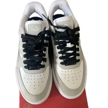 PUMA 푸마 스니커즈 화이트 그레이 블랙 25cm
