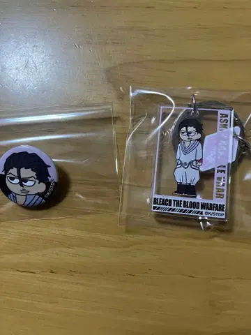 BLEACH 지로리 스킨 아크릴 참 아크링 키링 마메칸 캔뱃지
