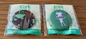 [ 미개봉 새상품급 ] 돗코데모 잇쇼 캔뱃지 토로 & 리키 2세트