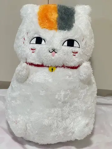 나츠메 우인장 메챠모후굿토 봉제 인형 복슬복슬 냥코 선생님