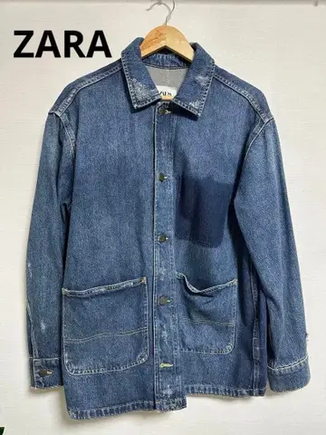 ZARA 자라 포켓 셔츠 데님 자켓