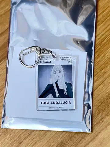 기동전사 건담 섬광의 하사웨이 기기 안달루시아 아크릴 키링