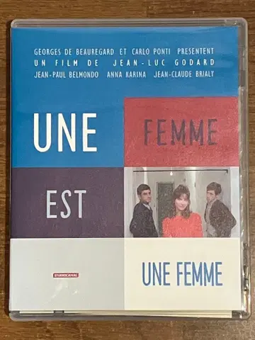 여자는 여자다 ('61 프랑스/이탈리아) 블루레이 장-뤽 고다르