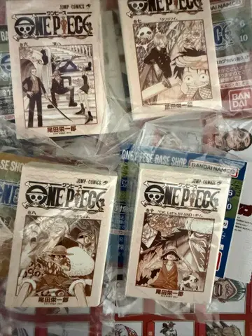 원피스 베이스샵 콩 가샤도서 ONE PIECE 6 7 8 10