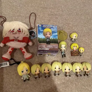 진격의 거인 애니 미카사 피규어 쵸코놋코 치비큥캐릭터 격투술 훈련