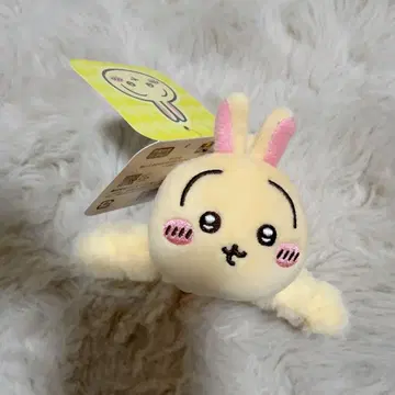 치이카와 (먼작귀) 봉제 인형 얼굴 포함 바나나 클립 토끼