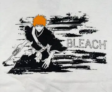 00s BLEACH 쿠로사키 이치고 프린트 T셔츠 XL 애니메이션 T