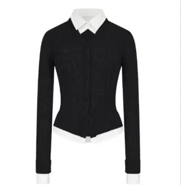 andwang Lady Docking Knit Tops