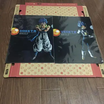 드래곤볼 슈퍼 브로리 A4 클리어 파일