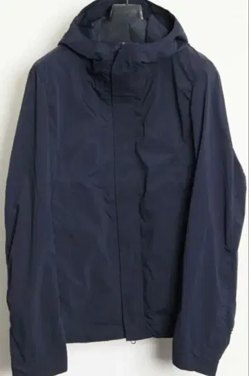 ATTACHMENT Ny/Pe 스트레치 타프타 후디드 블루종