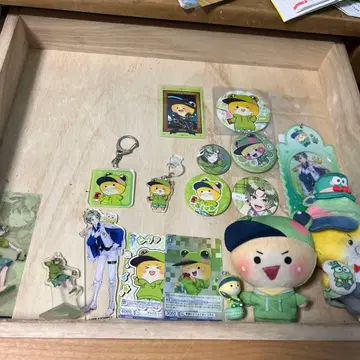 개구리 캐릭터 굿즈 세트