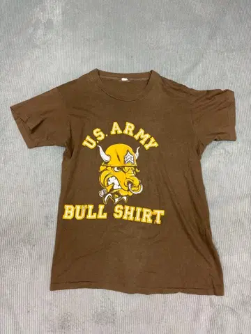 언노운 U.S. ARMY BULL SHIRT T 빈티지