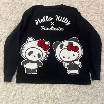 축! 50주년 헬로키티 팬디에스타 콜라보 기획! 쭈리 크루넥 트레이닝복