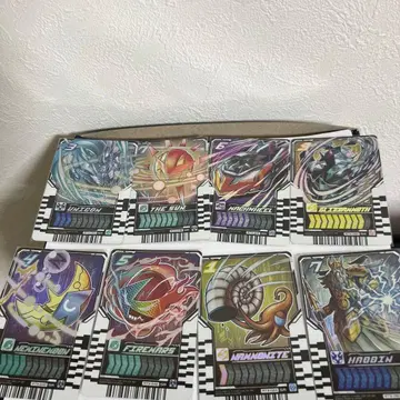 라이드 케미 트레이딩 카드 03 SR 레어 세트 가면라이더 갓챠드