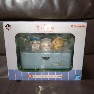 제일복권 치이카와 (먼작귀) A상 포근한 목욕탕 소품함 피규어