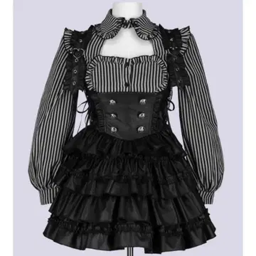 QOOZA IMVAL 원피스 지뢰계 하우스 더스트 고스로리 미사미사