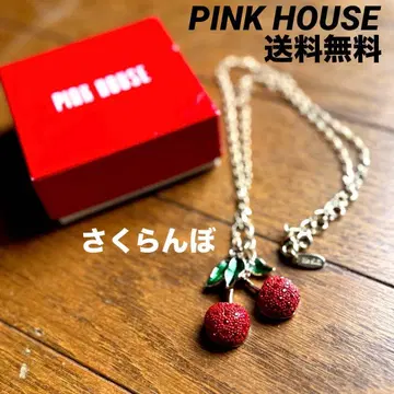 PINK HOUSE 체리 목걸이