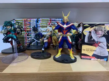 나의 히어로 아카데미아 피규어 세트 8체 데쿠 바쿠고 라스트 원 포함