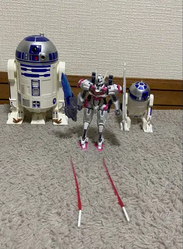STARWARS R2-D2 스타 워즈 소와 건담 칼리버 3종 세트