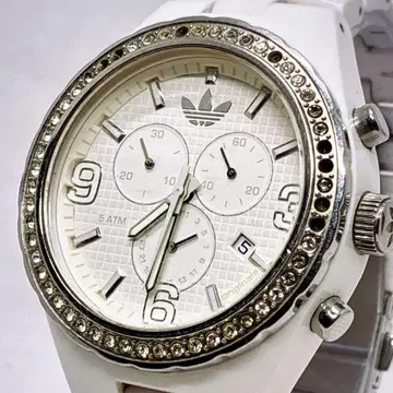[ 레어 ] 아디다스 오리지널스 손목시계 크로노그래프 크리스탈 베젤 정크