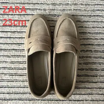 [컨디션 최상] ZARA 스웨이드 로퍼