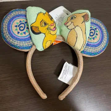 홍콩 디즈니랜드 라이온킹 머리띠 택 포함