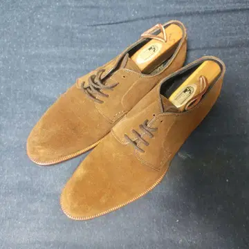JOHNSTON & MURPHY 브라운 스웨이드 드레스 슈즈