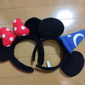 디즈니 리조트 미키 미니 머리띠 판타지아