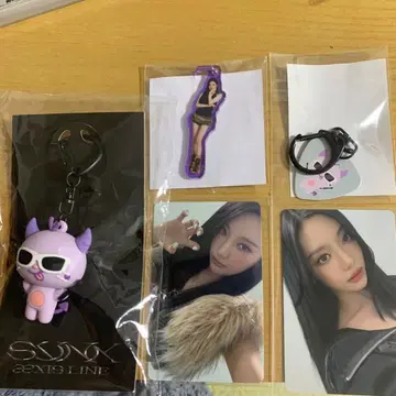 aespa 닝닝 러버 키링 랜덤 토이 트레이딩 카드 6000엔