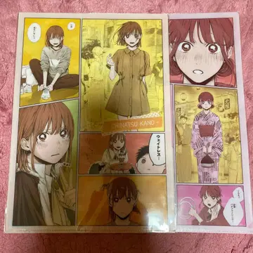 푸른상자 클리어 파일 원작 애니메이트 페어